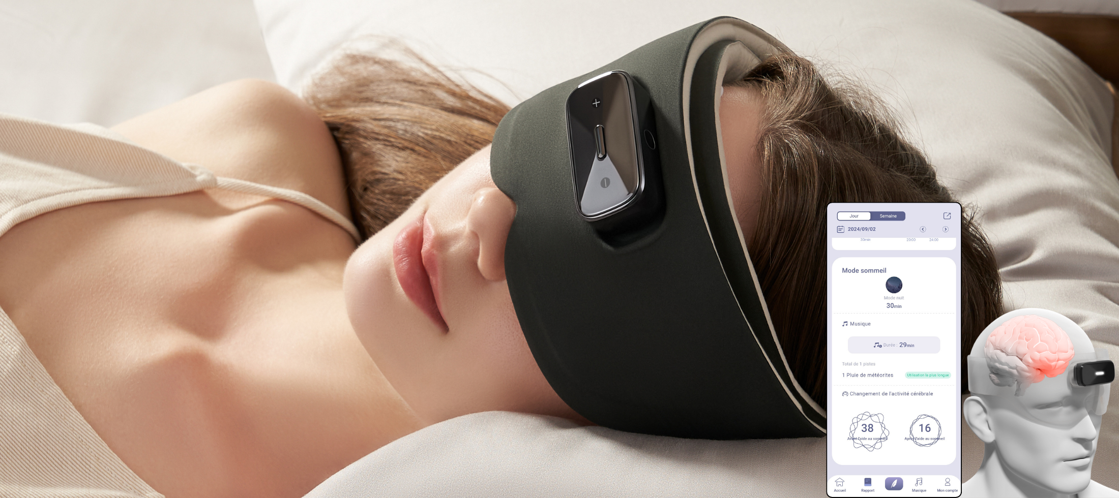 Appareil de stimulation cérébrale pour troubles du sommeil : solution efficace contre l’insomnie