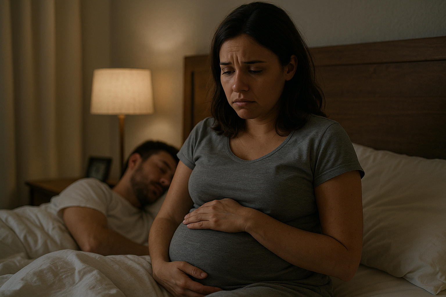 Les causes courantes des difficultés à dormir (insomnie) la nuit durant la grossesse