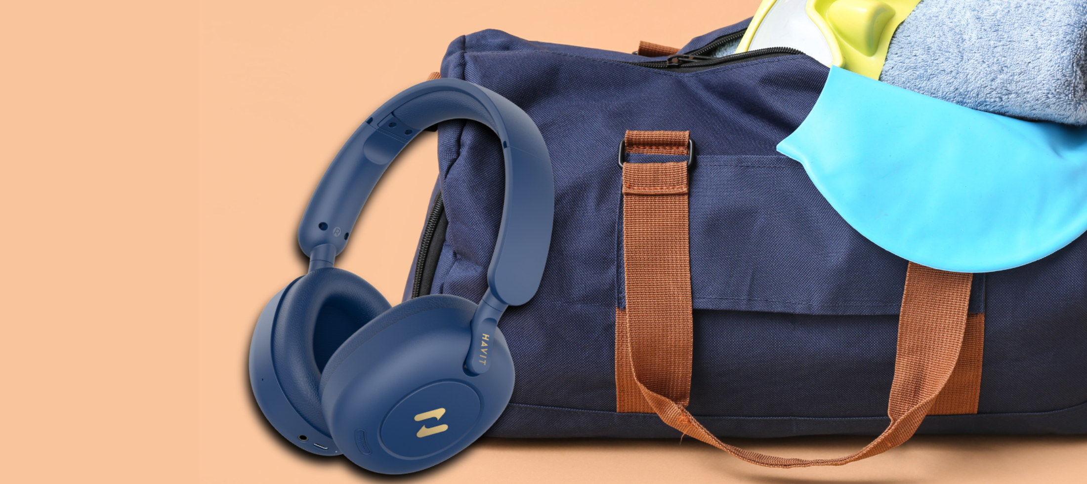 casque audio sans fil avec réduction de bruit active