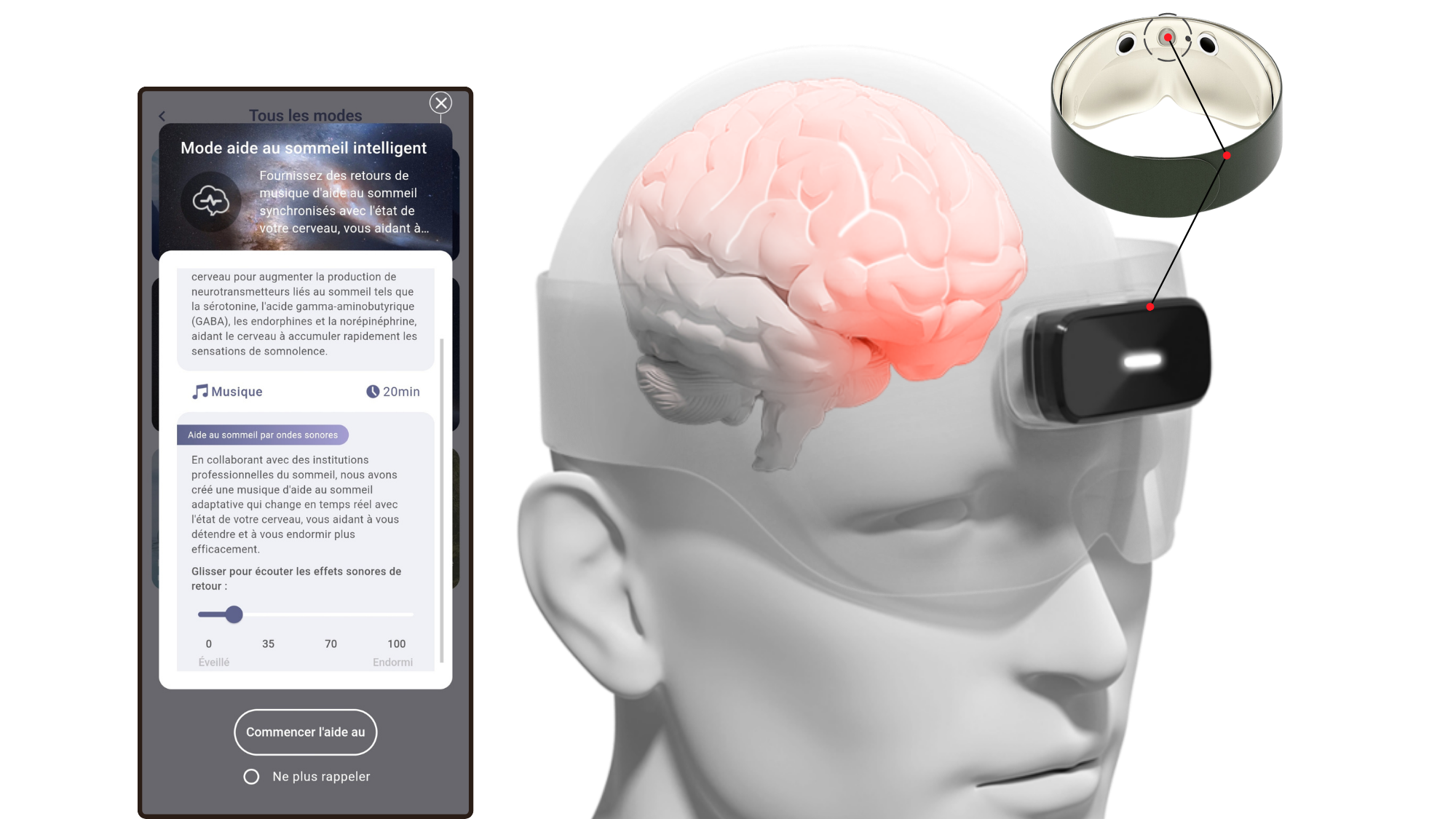 Appareil surveillance sommeil