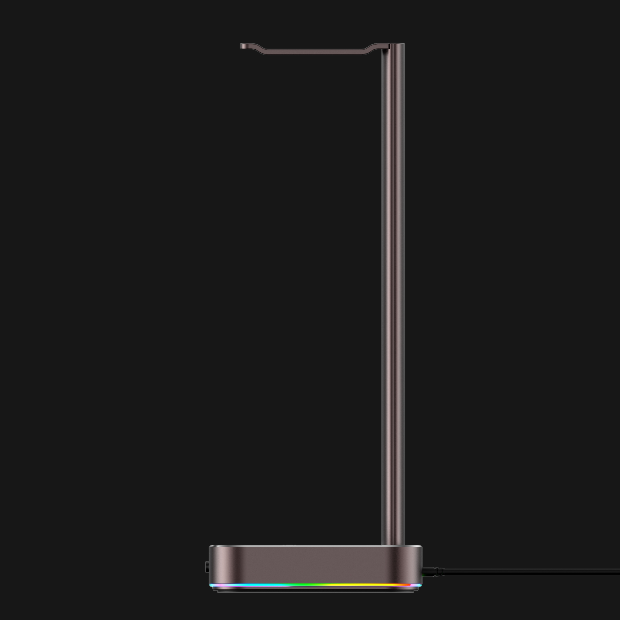 support casque gaming RGB 